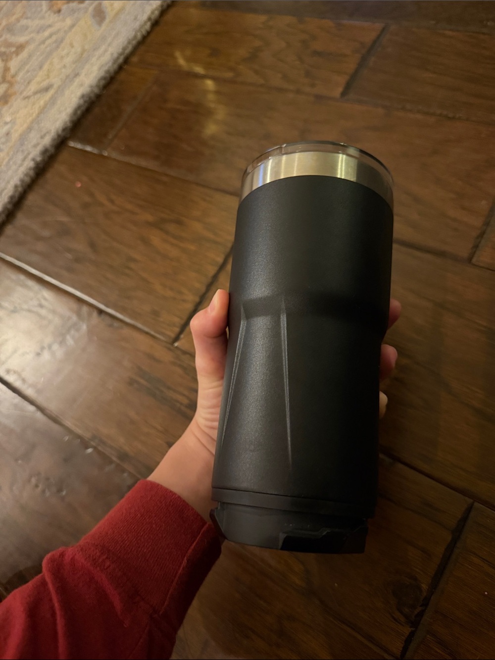 Packout Black Insulated Travel Tumbler - Picture 4 of 9